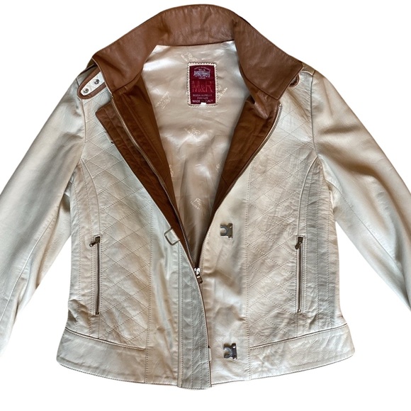 M&R Leather Jacket Michelle-225 - Picture 3 of 15